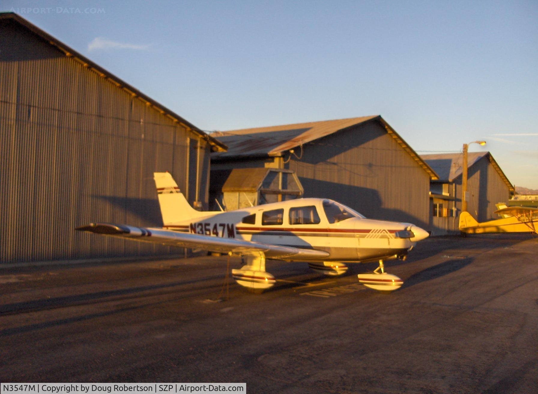 N3547M, 1978 Piper PA-28-161 Warrior II C/N 28-7816354, 1978 Piper PA28-161 WARRIOR II Avco Lycoming O-320-D3G 160 Hp