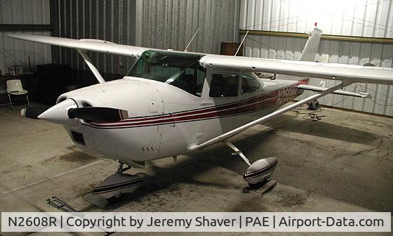 N2608R, 1967 Cessna 182K Skylane C/N 18258308, 08R at home on PAE