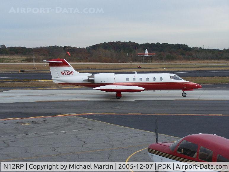 N12RP, 1980 Gates Learjet 35A C/N 278, Taxing to Runway 2R