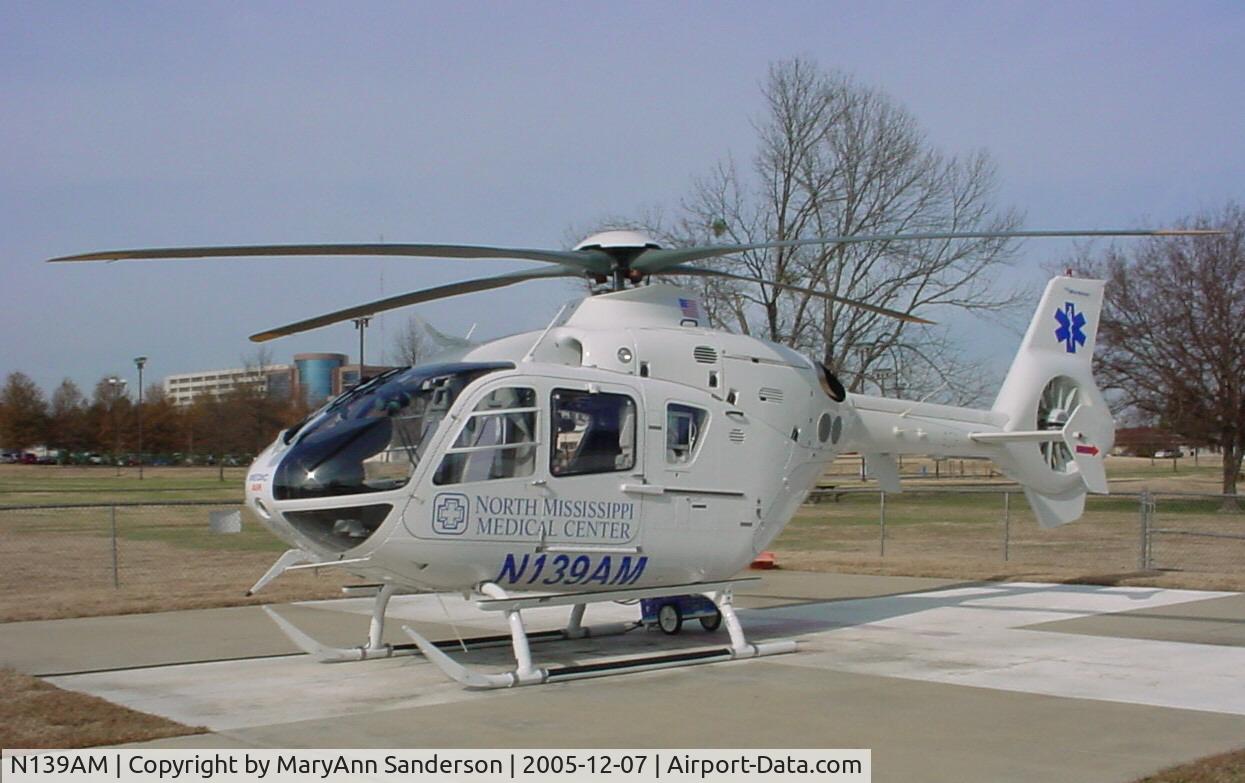 N139AM, 2004 Eurocopter EC-135P-2 C/N 0344, North Mississippi Medical Center-- Tupelo MS  USA