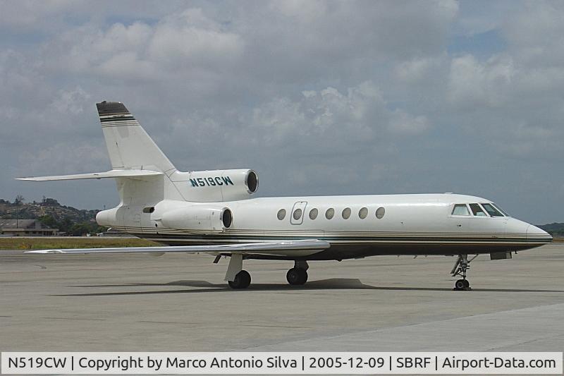N519CW, 1980 Dassault-Breguet Falcon 50 C/N 19, Seen in Recife - Brazil