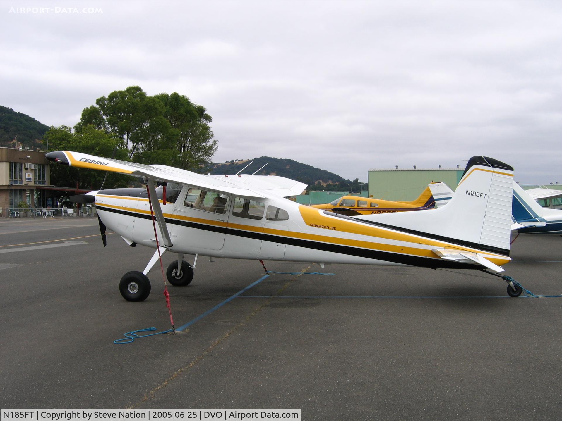 N185FT, 1977 Cessna A185F Skywagon 185 C/N 18503329, 1977 Cessna 185F at Gnoss Field, CA