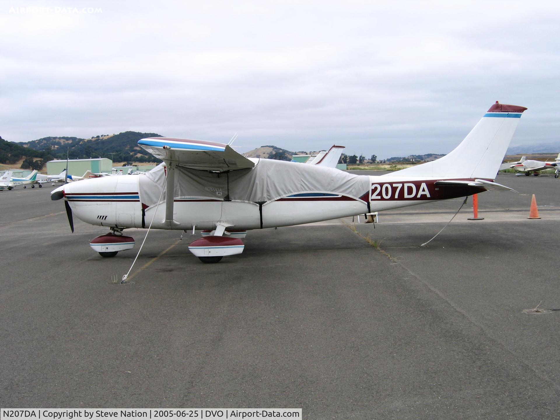 N207DA, 1980 Cessna T207A C/N 20700607, 1980 Cessna T207A at Gnoss Field, CA