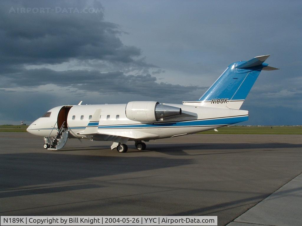 N189K, 1990 Canadair Challenger 601-3A (CL-600-2B16) C/N 5083, Stopped at Customs