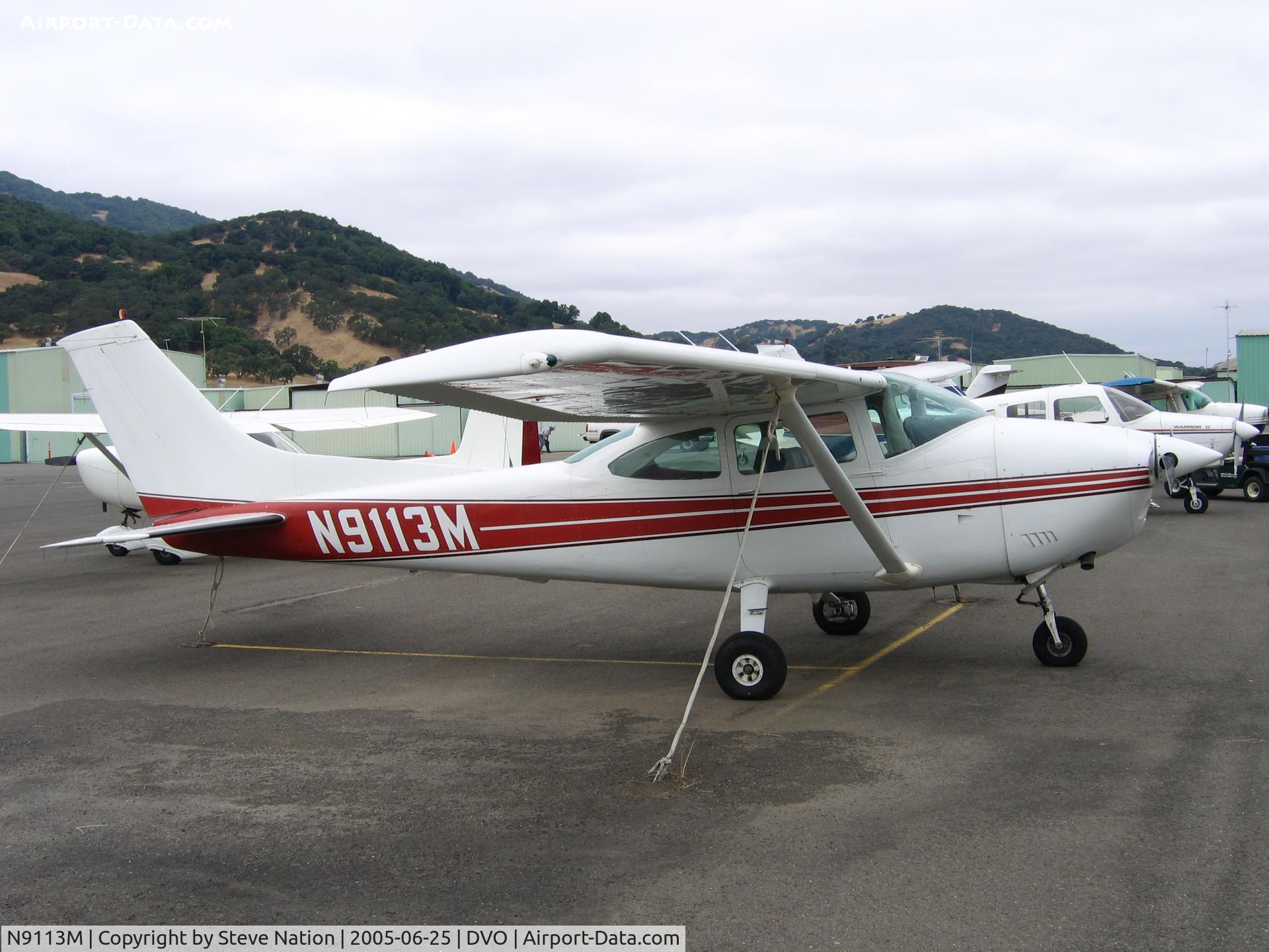N9113M, 1976 Cessna 182P Skylane C/N 18264683, 1976 Cessna 182P at Gnoss Field, CA