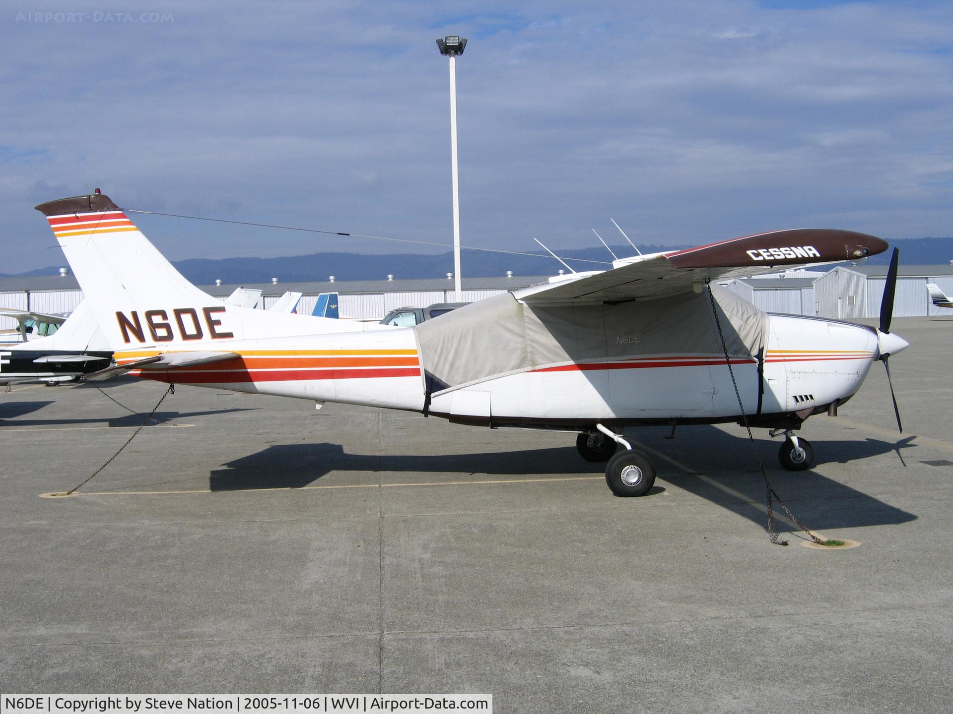 N6DE, Cessna T210M Turbo Centurion C/N 21062802, D Jenkins Enterprises 1978 Cessna T210M at Watsonville, CA