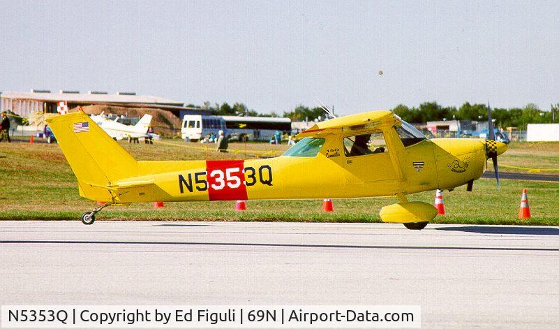 N5353Q, 1972 Cessna 150L C/N 15073253, 53Q is a Texas Taildragger with a 150hp Lycoming.