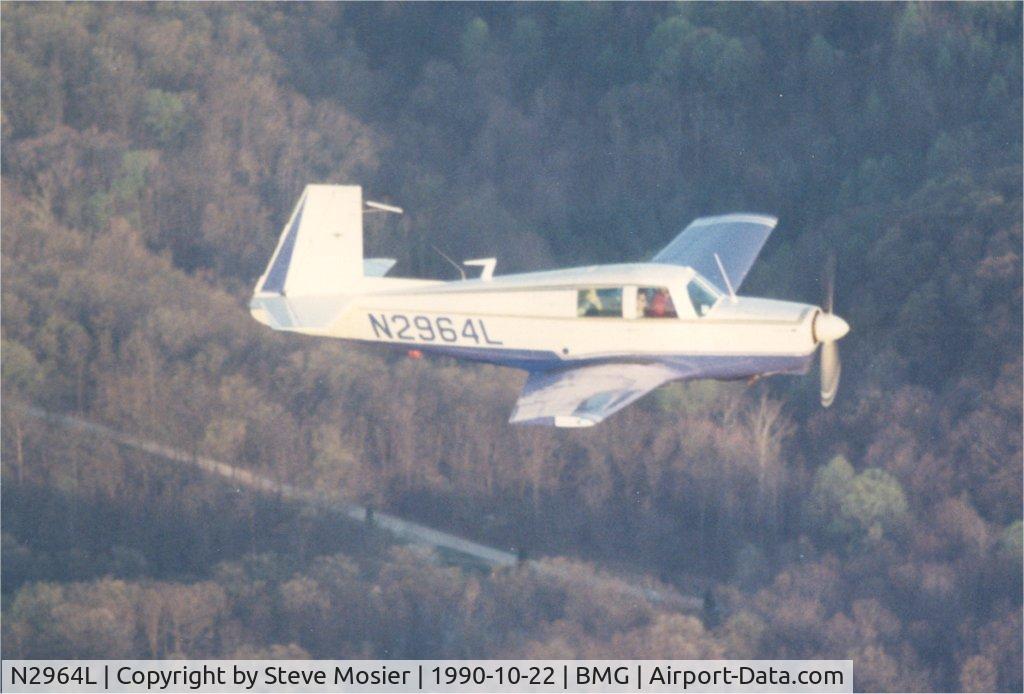 N2964L, 1967 Mooney M20C Ranger C/N 670098, Near Lake Monroe