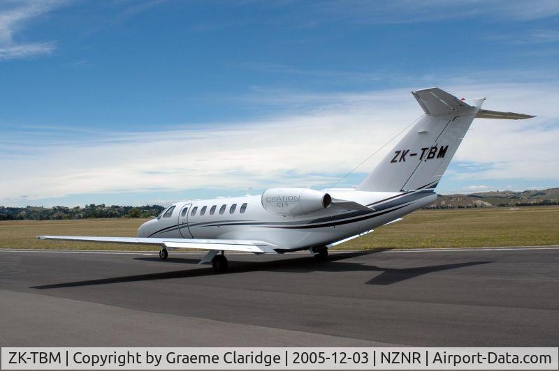 ZK-TBM, 2005 Cessna 525B CitationJet CJ3 C/N 525B-0027, CESSNA 525B CITATION CJ3