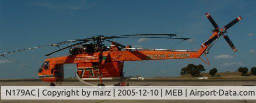 N179AC, 1970 Sikorsky S-64F Skycrane C/N 64091, or the Victorian fire season 2005/6