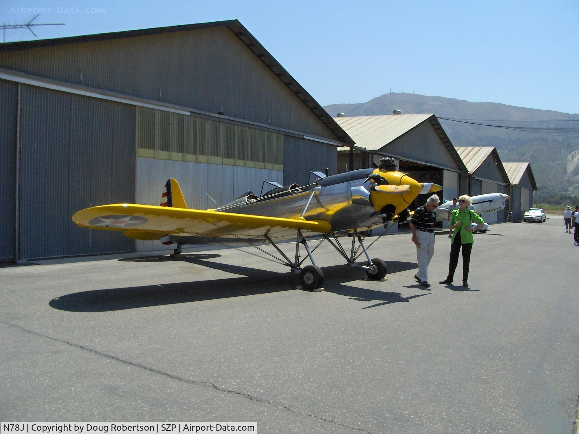 N78J, 1942 Ryan Aeronautical ST3KR C/N 1682, 1942 Ryan Aeronautical ST-3KR PT-22-(U S Army Air Corps) Kinner R5 160 Hp