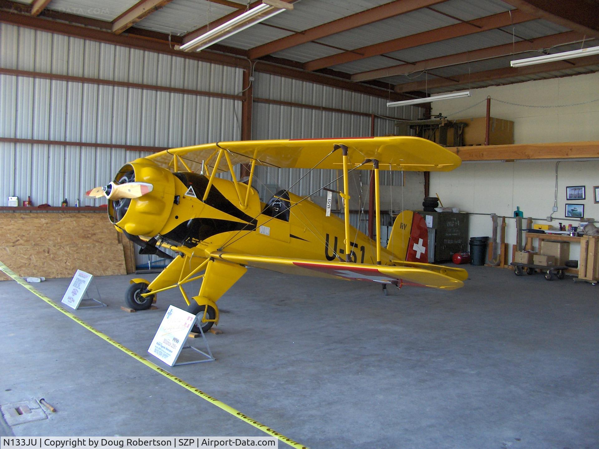 N133JU, 1936 Bucker Bu-133C Jungmeister C/N 1001, 1936 Bucker JUNGMEISTER 133C (Serial No. 1001-1st Production JUNGMEISTER) Siemens-Halske SH 14 A-4 Radial 160 Hp, GRAND CHAMPION ANTIQUE-OSHKOSH 1995
