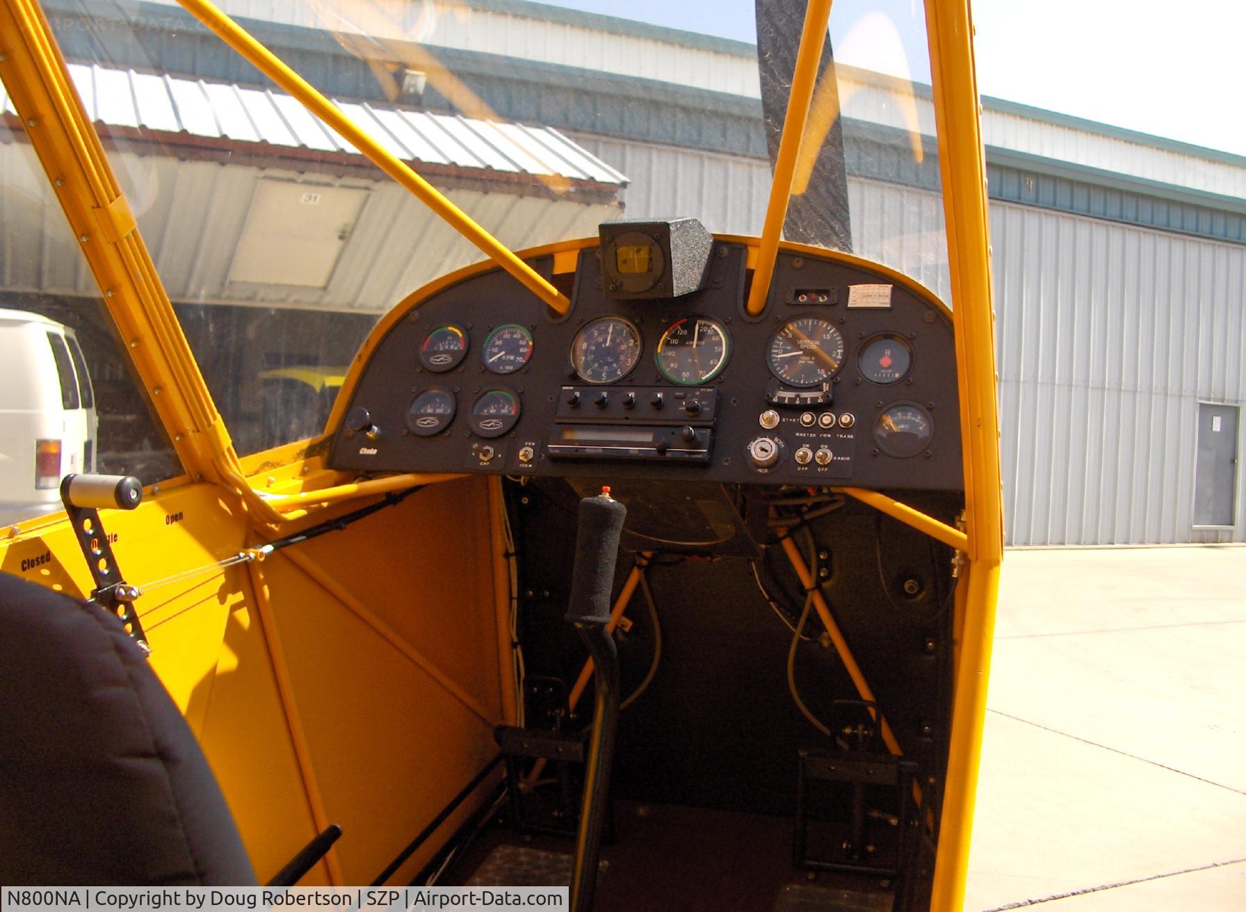 N800NA, 2004 Zlin Savage Classic C/N 0063, 2004 Zlin Sro SAVAGE Cruiser, Rotax 912ULS 100 Hp, instrument panel