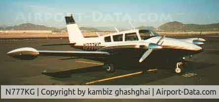 N777KG, 1966 Piper PA-30 Twin Comanche C/N 30-1159, flying back from mexico stoped at dear valley arizona
