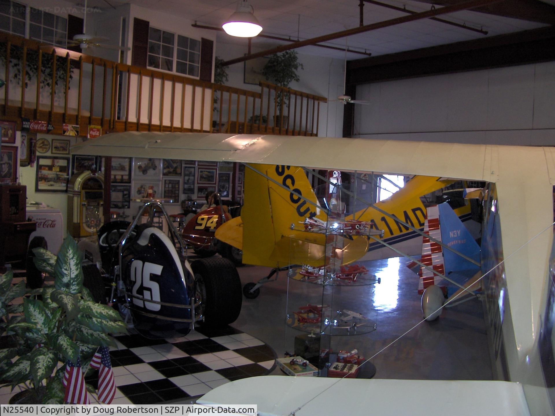 N25540, 1940 Porterfield CP-65 C/N 661, 1940 Porterfield CP-65 COLLEGIATE Continental A&C A-65 Second longest-based aircraft at SZP, Mike Dewey's first solo
