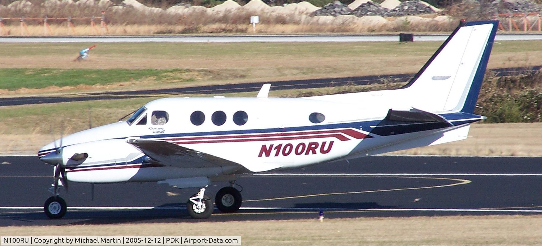 N100RU, 1996 Beech C90A King Air C/N LJ-1433, Sanders Brothers Construction @ PDK