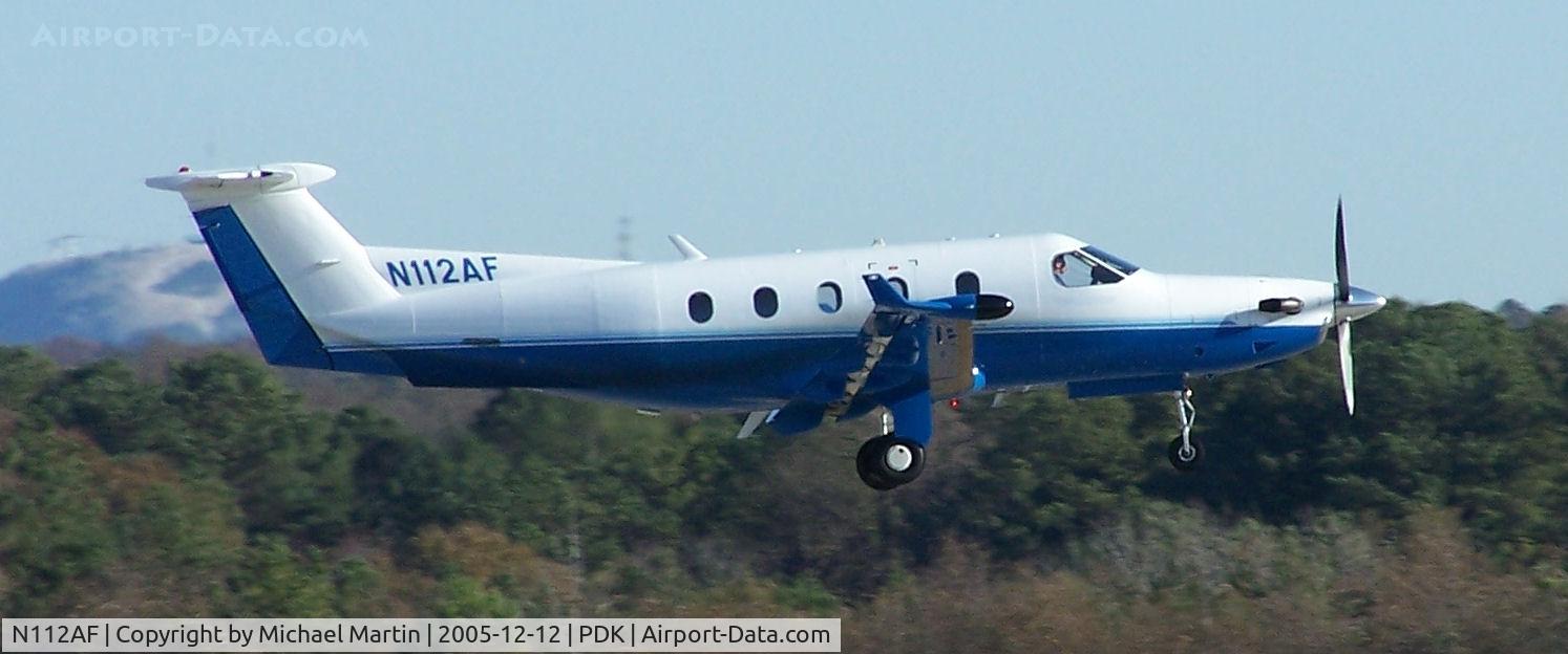 N112AF, Piper PA-31 C/N 317912053, Rigi Inc departing PDK