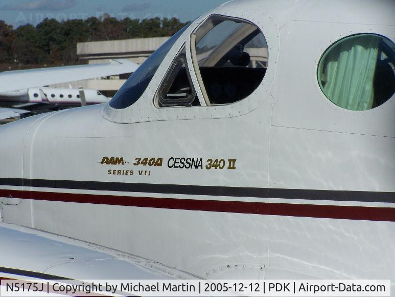 N5175J, Cessna 340A C/N 340A0010, No doubt of it being a 340A