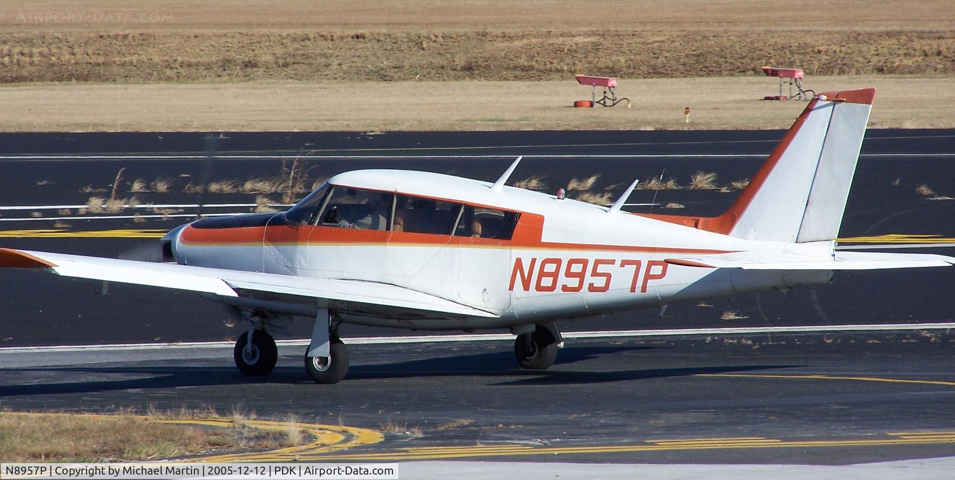 N8957P, 1966 Piper PA-24-260 C/N 24-4414, Looks like the numbers were put on with duct tape!