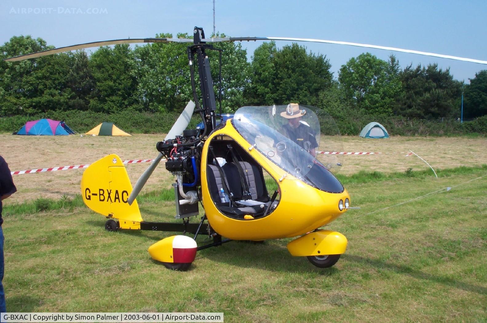 G-BXAC, 1997 RAF 2000 GTX SE C/N PFA G/13-1279, Gyrocopter at Membury