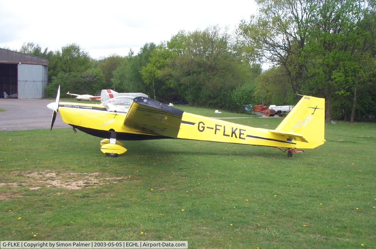 G-FLKE, 2001 Scheibe SF-25C Falke C/N 44673, Rotax-Falke at Lasham