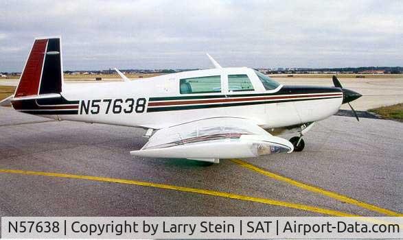 N57638, 1984 Mooney M20K C/N 25-0828, Mooney 231  N57638
