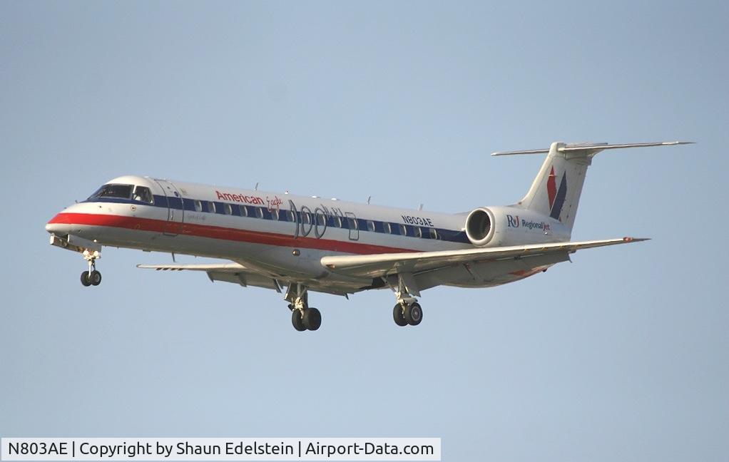 N803AE, 2001 Embraer ERJ-140LR (EMB-135KL) C/N 145483, Embraer ERJ 135