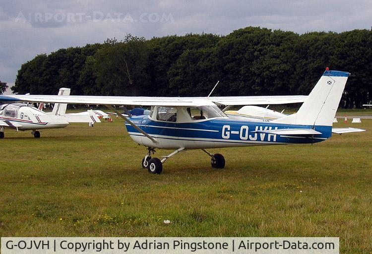 G-OJVH, 1968 Reims F150H C/N 0356, 1968 Cessna F150H (G-OJVH) at Kemble Airfield, Gloucestershire, England in August 2003