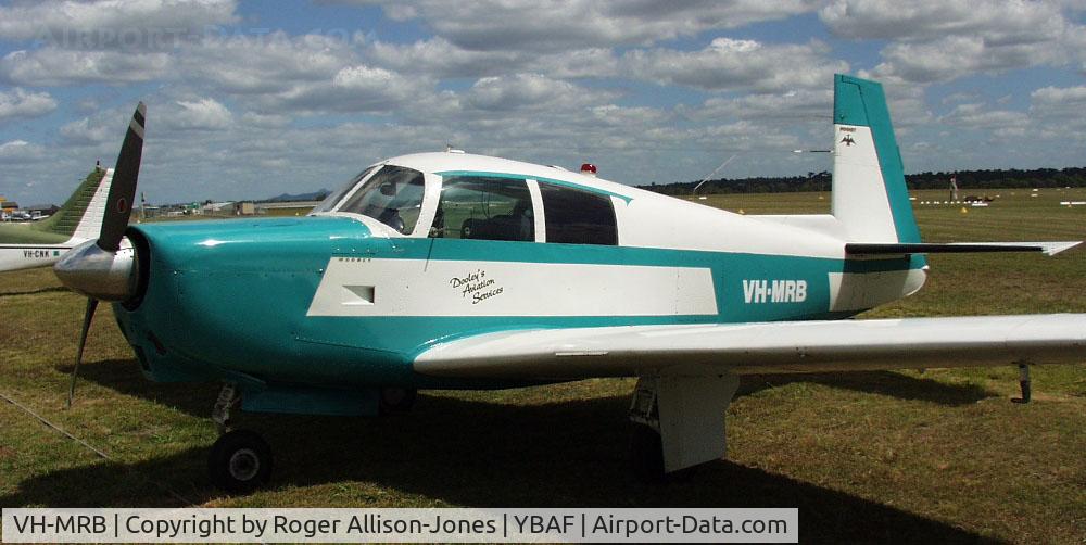 VH-MRB, 1966 Mooney M20C Ranger C/N 3390, At Archerfield, Brisbane, QLD, Australia