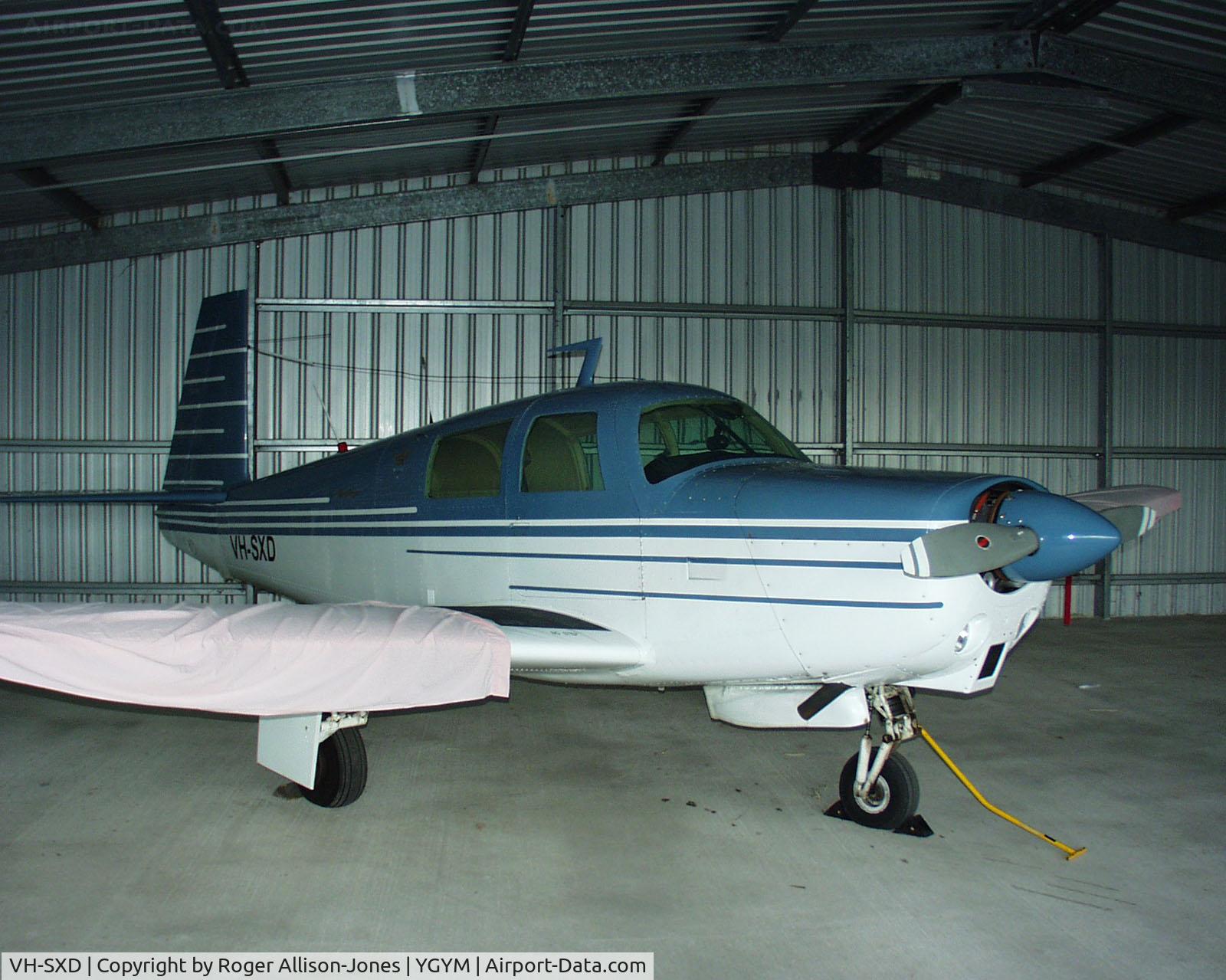 VH-SXD, 1976 Mooney M20C Ranger C/N 20-1214, At Gympie, QLD, Australia
