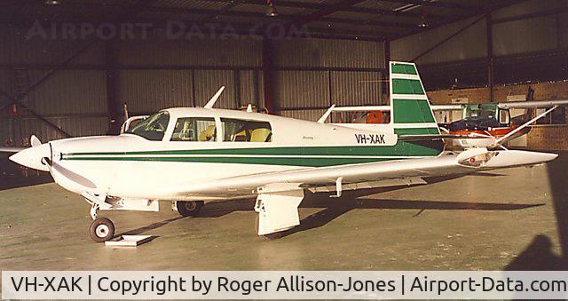 VH-XAK, 1982 Mooney M20J 201 C/N 24-1255, VH-XAK