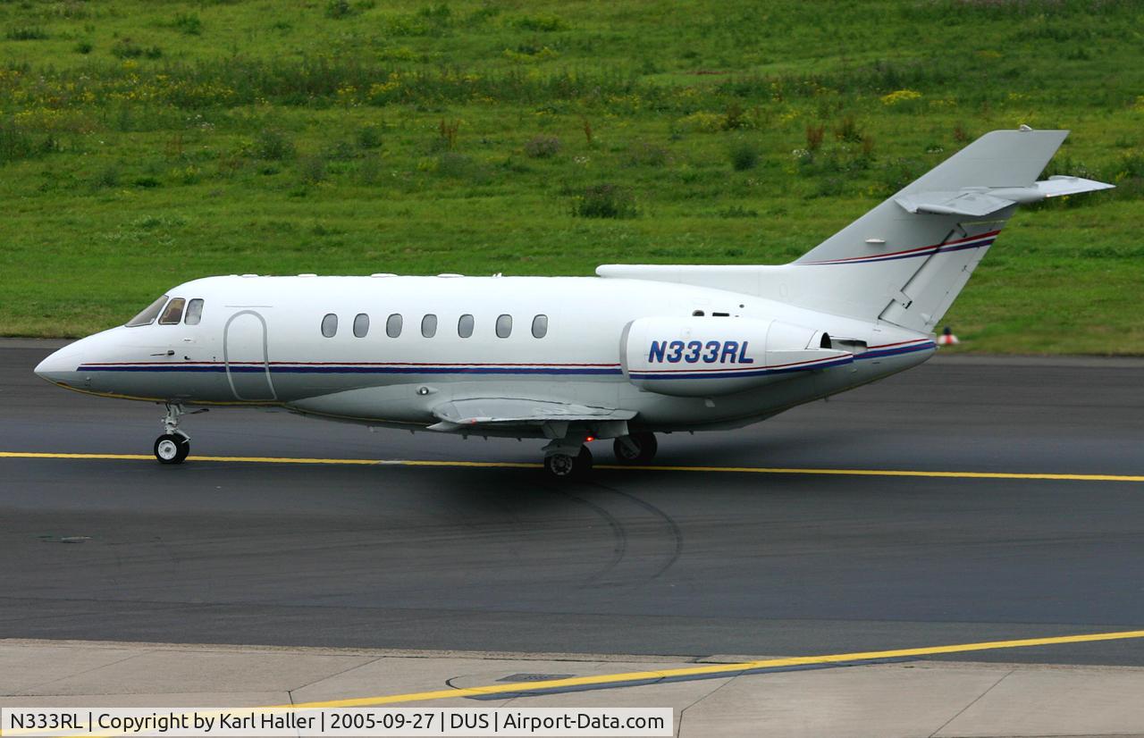 N333RL, 1992 British Aerospace BAe.125-1000A C/N 259027, saw it on taxiway in Dusseldorf