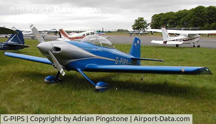 G-PIPS, 1999 Vans RV-4 C/N PFA 181-11883, Vans RV4 light aircraft at Kemble Airfield, Gloucestershire, England, in May 2003