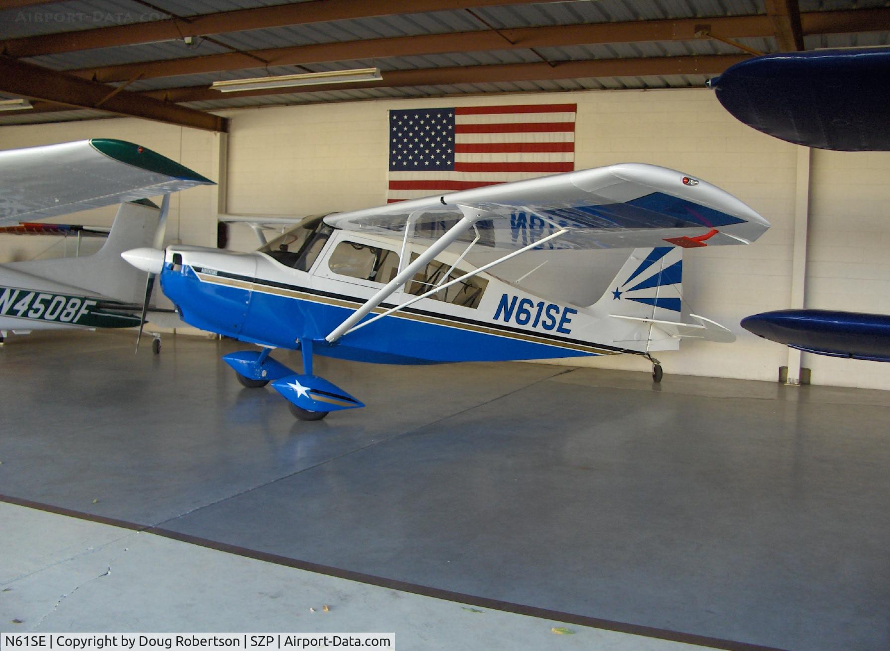 N61SE, 2004 American Champion 7GCAA Citabria C/N 492-2004, 2004 American Champion Aircraft 7GCAA ADVENTURE, Lycoming O-320-B2B 160 Hp
