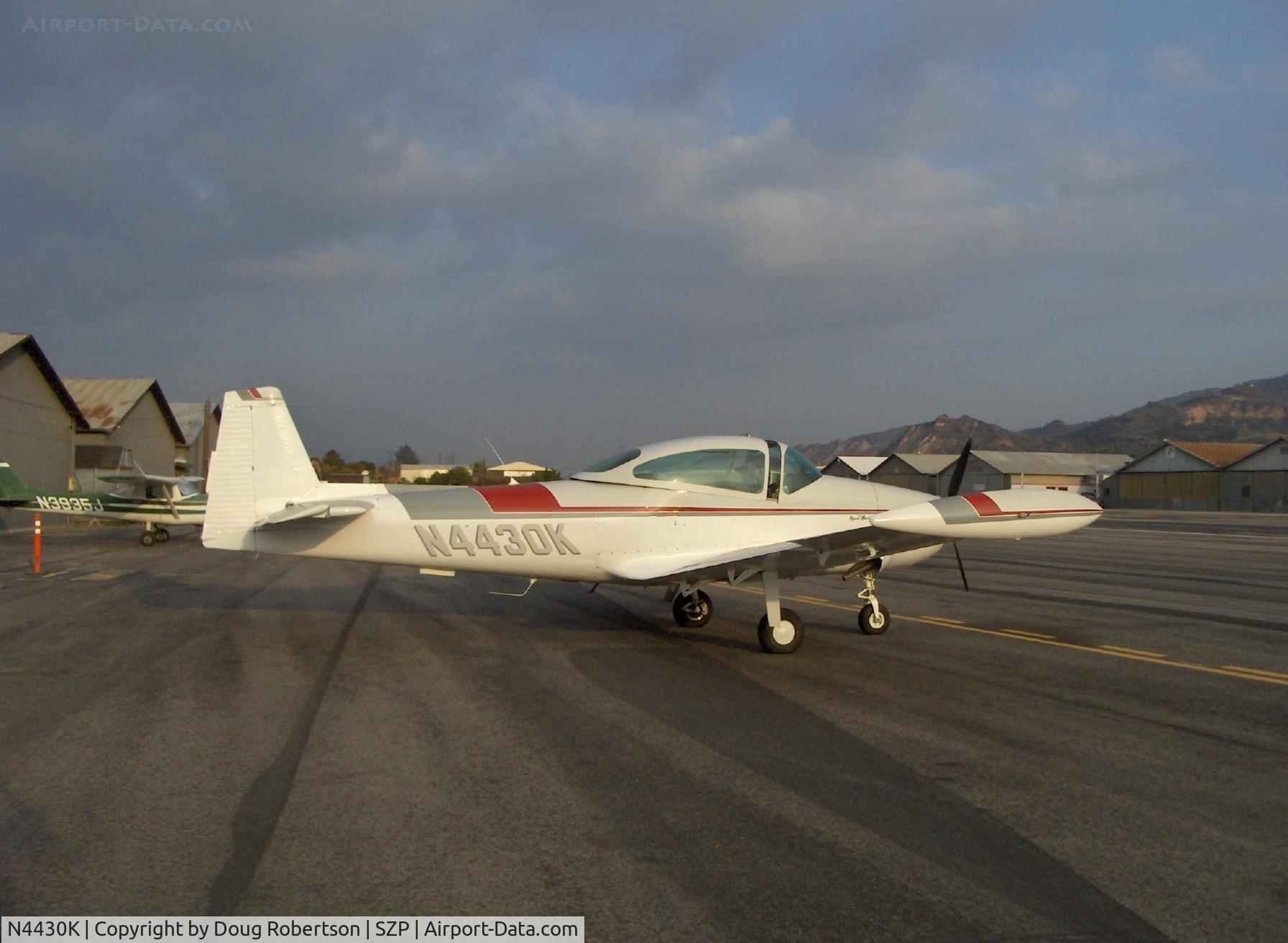N4430K, 1948 Ryan Navion C/N NAV-4-1430, 1948 Ryan NAVION A, Continental O-470, Tri-blade Prop