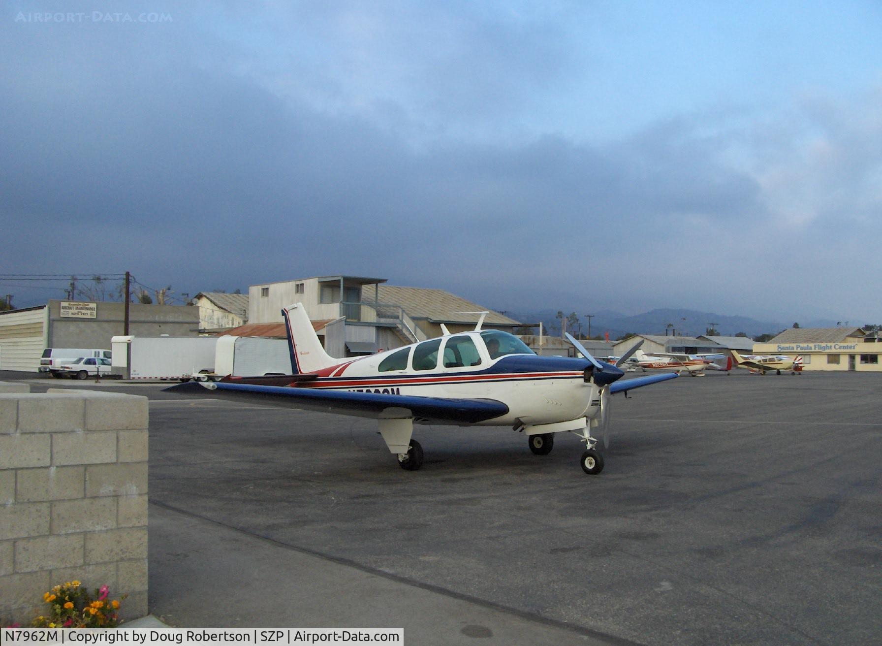 N7962M, 1966 Beech 35-C33A Debonair C/N CE-80, 1966 Beech 35-C33A DEBONAIR Continental IO-520 285 Hp, Tri-blade Prop