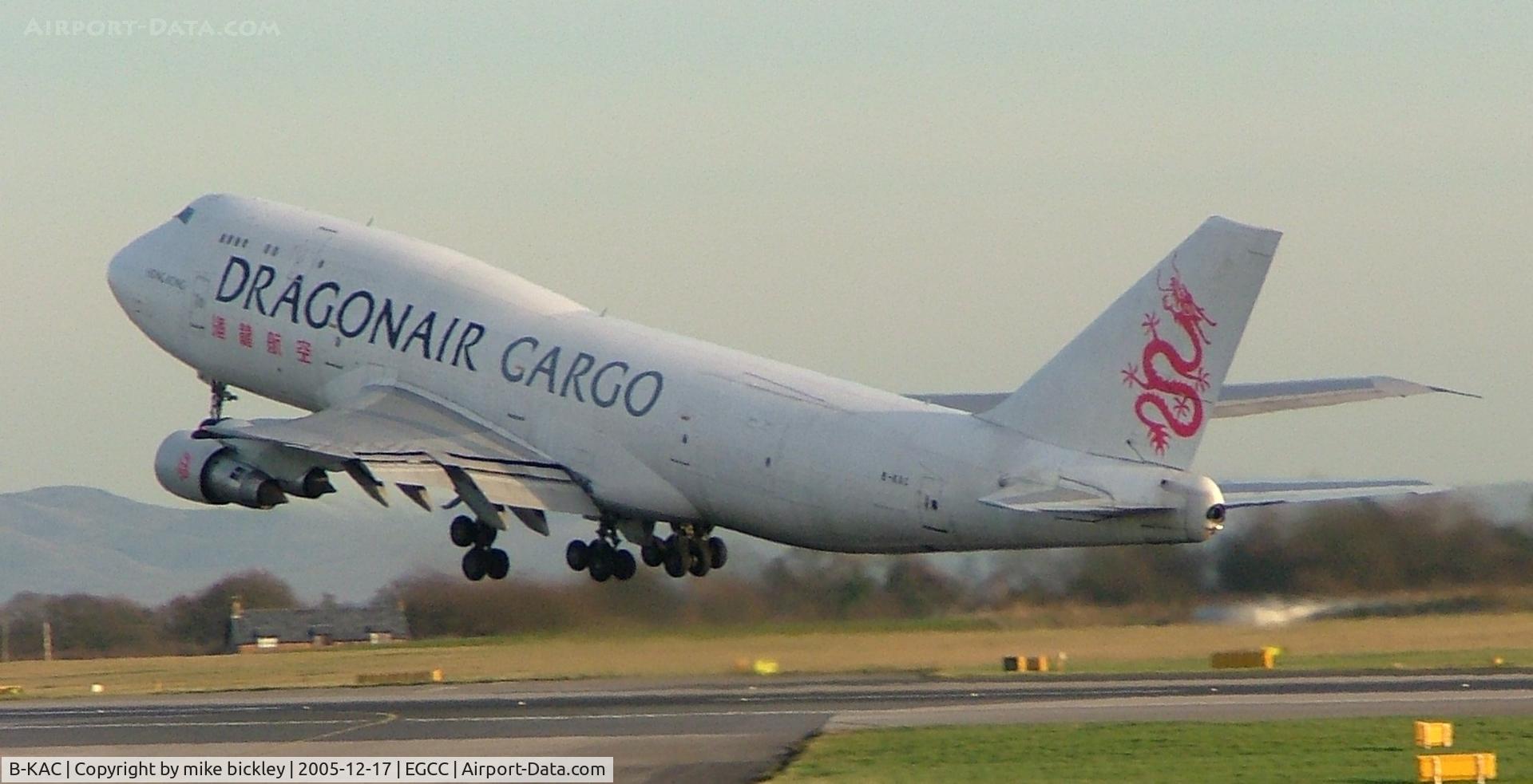 B-KAC, 1986 Boeing 747-3H6 C/N 23600, TAKE OFF