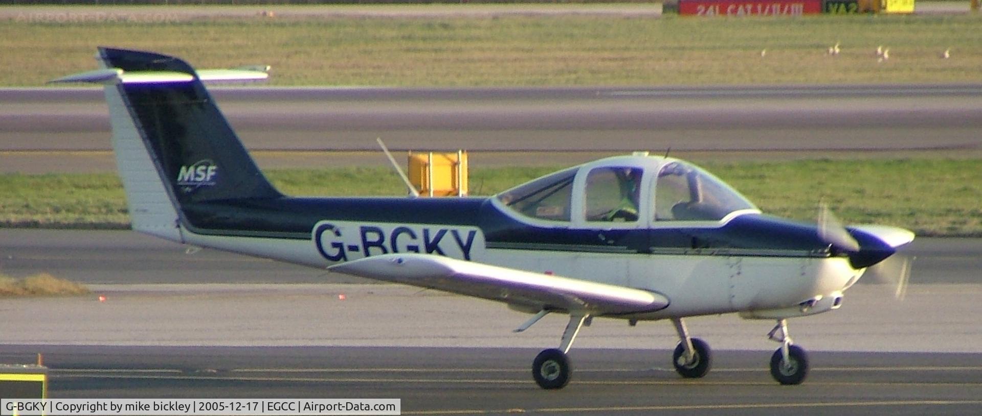 G-BGKY, 1978 Piper PA-38-112 Tomahawk Tomahawk C/N 38-78A0737, FLYING SCHOOL 30 MINS TRIP - TAXI TO PARK