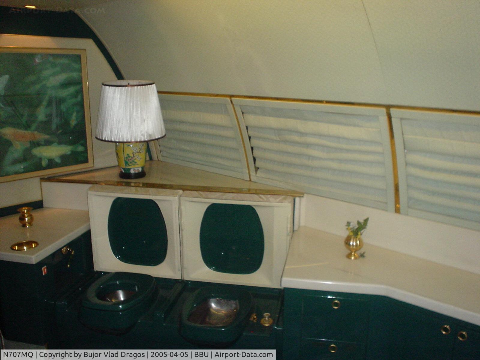 N707MQ, 1977 Boeing 707-368C C/N 21368, Photos taken inside N707MQ VIP ex Royal Saudi Fleet