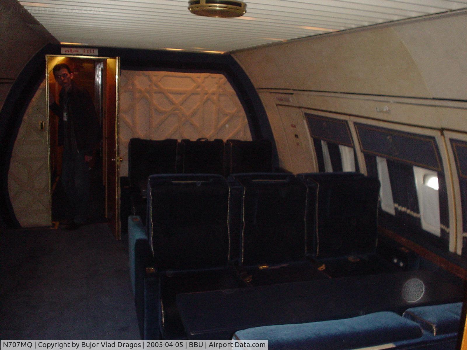 N707MQ, 1977 Boeing 707-368C C/N 21368, Photos taken inside N707MQ VIP ex Royal Saudi Fleet