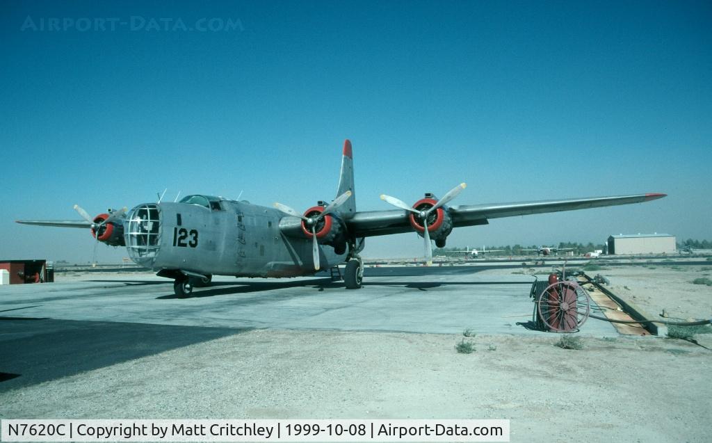 N7620C, 1945 Consolidated Vultee P4Y-2 Privateer C/N 66260, Fox Field