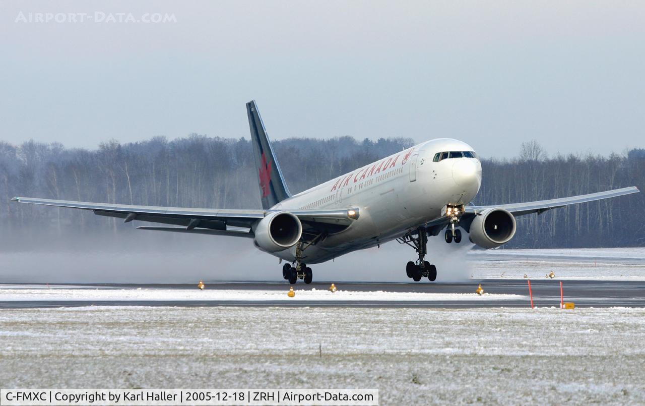 C-FMXC, 1996 Boeing 767-333/ER C/N 25588, cold lift off from RWY 16 in Zurich, Switzerland