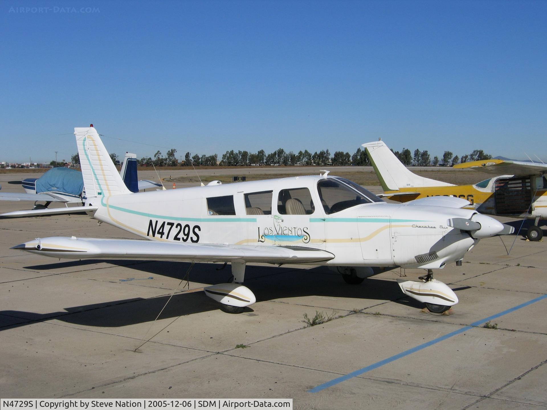 N4729S, 1969 Piper PA-32-260 Cherokee Six Cherokee Six C/N 32-1170, Baha Bahia 1969 Piper PA-32-260 
