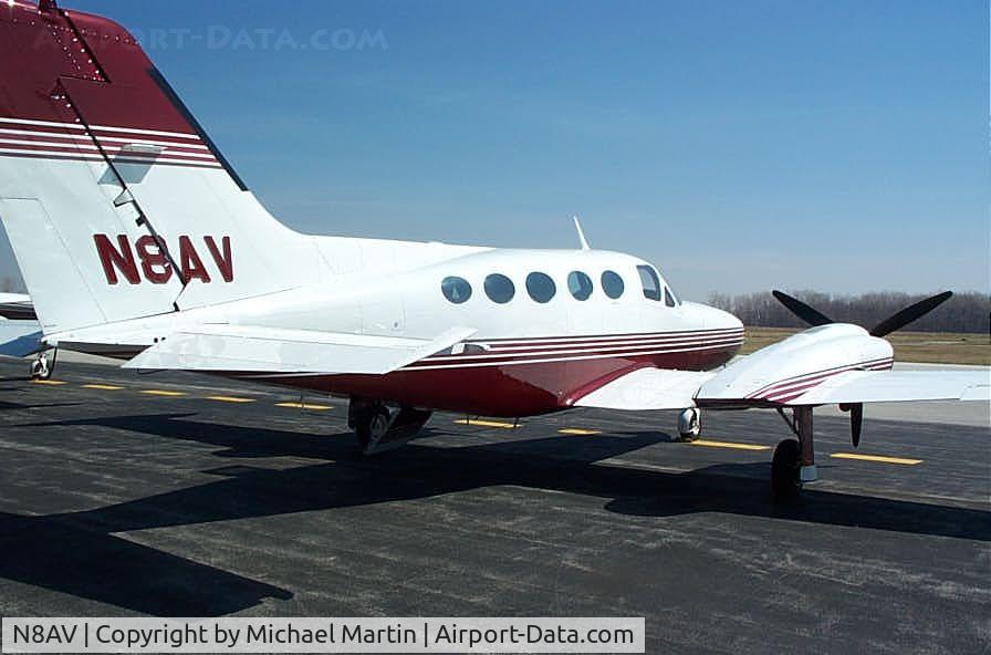 N8AV, 1974 Cessna 421B Golden Eagle C/N 421B0663, On Display