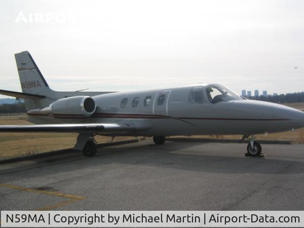 N59MA, 1977 Cessna 501 Citation I/SP C/N 501-0050, On Display