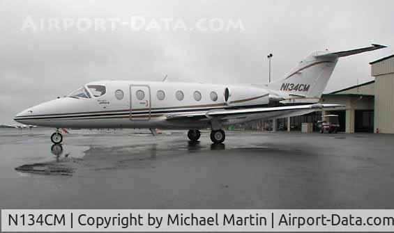 N134CM, 1997 Raytheon Beechjet 400A C/N RK-144, On Display