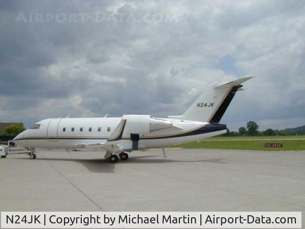 N24JK, 1992 Canadair Challenger 601-3A (CL-600-2B16) C/N 5118, On Display