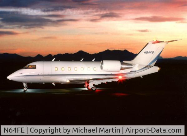 N64FE, 1987 Canadair Challenger 601-3A (CL-600-2B16) C/N 5005, On Display