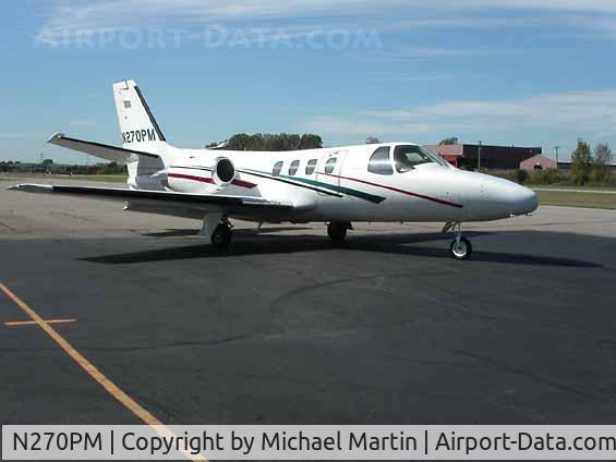 N270PM, 1974 Cessna 500 Citation C/N 500-0196, On Display