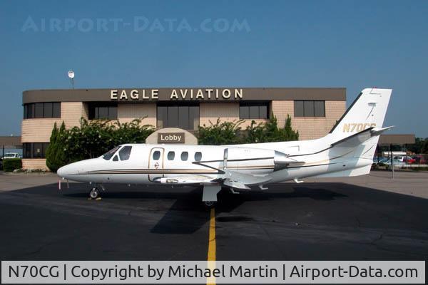 N70CG, 1980 Cessna 501 Citation I/SP C/N 501-0187, On Display